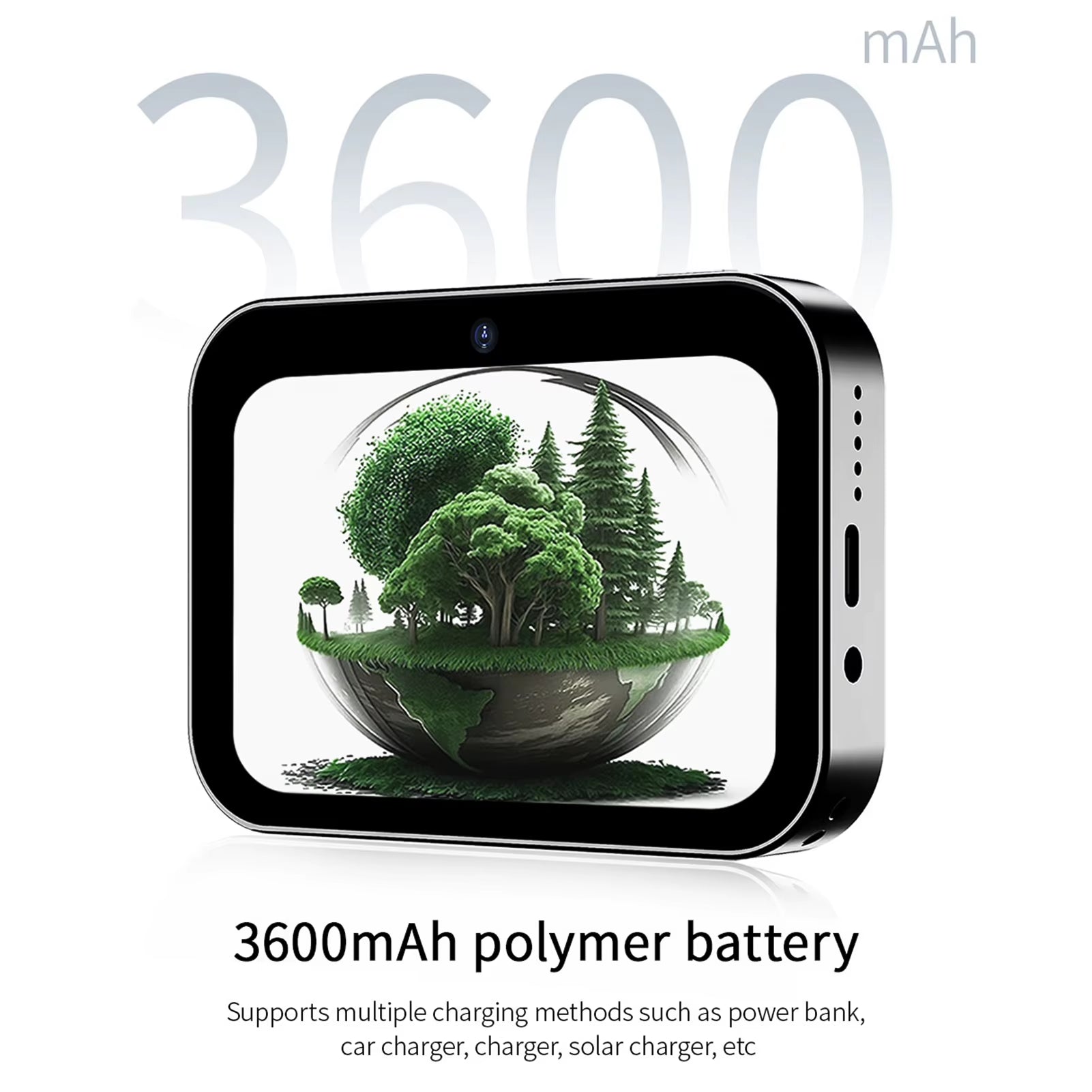 4K CCD Digital Camera 64MP Digital Video Camera with 3 Lens 3 Inch Touch Panel 16X Digital Zoom Built-In Flash IR Night Vision