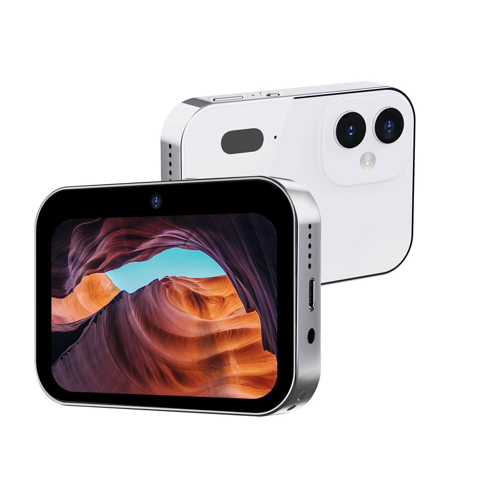 4K CCD Digital Camera 64MP Digital Video Camera with 3 Lens 3 Inch Touch Panel 16X Digital Zoom Built-In Flash IR Night Vision