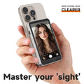 Xview Vlog Selfie Monitor Screen for Iphone & Android, Magnetic Wireless Rear Camera Phone Monitor with 164FT Range for Youtube