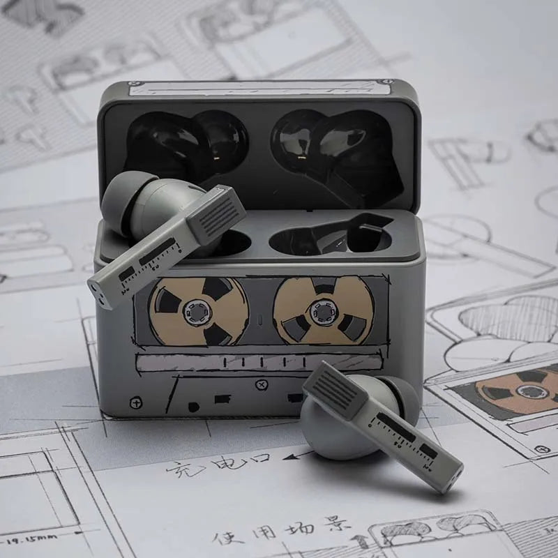 Golden Ages 2 TWS Earphone ANC Bluetooth 6.0 LDAC VDSF Adjustable Output Gain Gaming Headphones