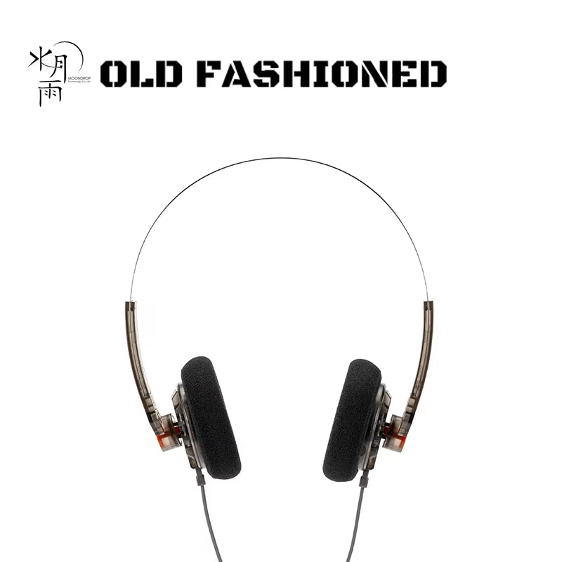 Old Fashioned On-Ear Headphone 0.78-2Pin 3.5Mm Three-Layer Rigid-Flex Composite Diaphragm Headset