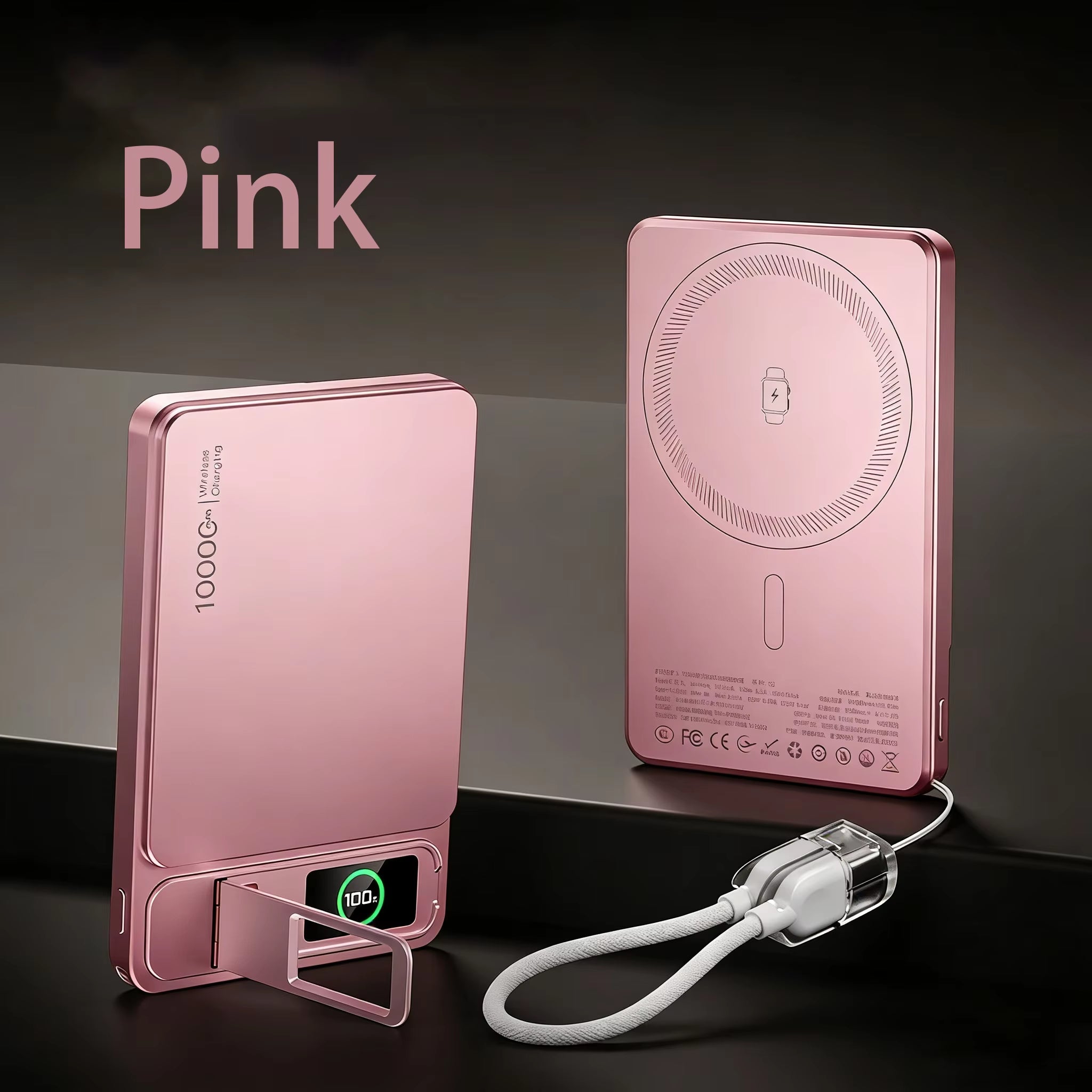 CCC 10000Mah Slim Original Power Bank for Magsafe,Magnetic Wireless 20W Fast Charging Portable Battery for Iphone 12-17 Iwatch